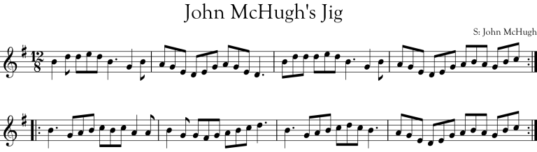 John Mchughs Jig Music Of Mayo 